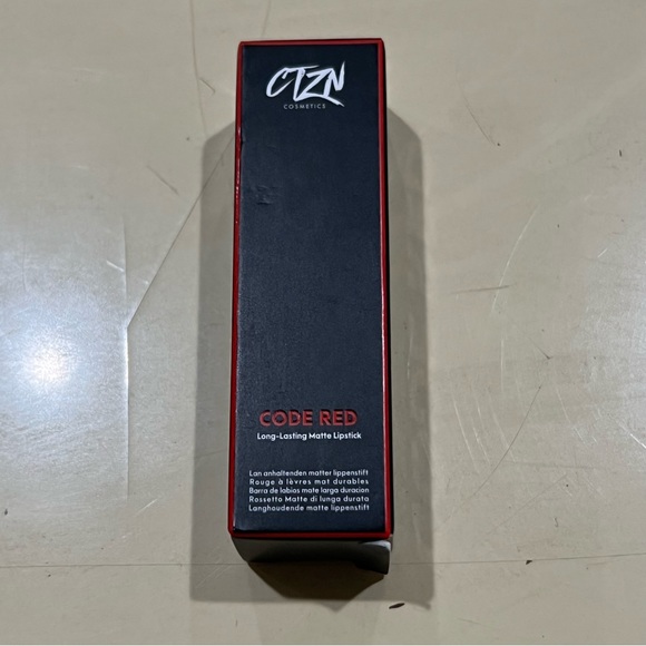 CTZN Code Red Ahmar lipstick - Picture 3 of 9